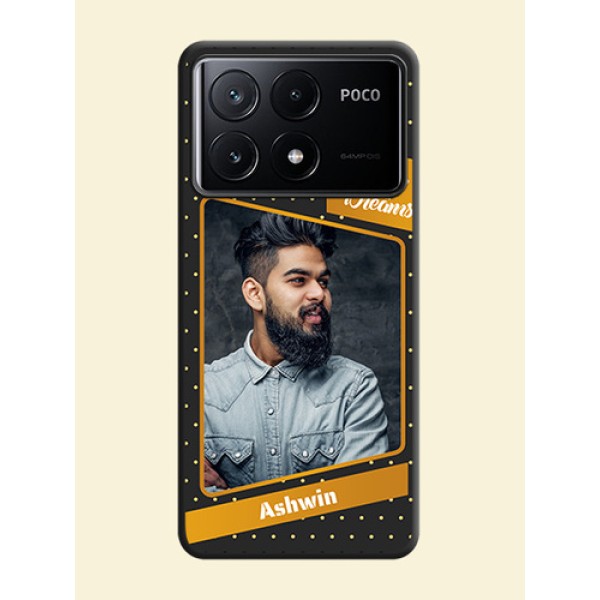 Follow Your Dreams with White Dots on Space Black Custom Soft Matte Phone Cases - Poco X6 Pro 5G Follow Your Dreams with White Dots on Space Black Custom Soft Matte Phone Cases - Poco X6 Pro 5G