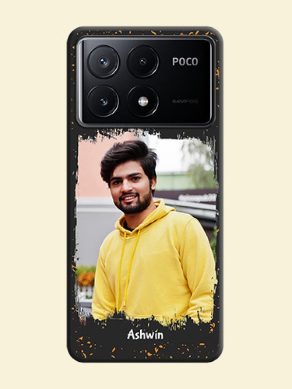 Spray Free Design - Photo on Space Black Soft Matte Phone Cover - Poco X6 Pro 5G
