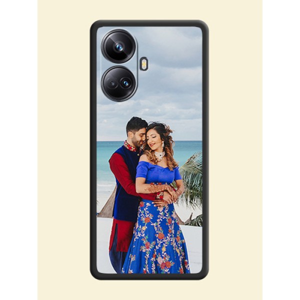 Full Single Pic Upload On Space Black Personalized Soft Matte Phone Covers -Realme 10 Pro Plus 5G Full Single Pic Upload On Space Black Personalized Soft Matte Phone Covers -Realme 10 Pro Plus 5G
