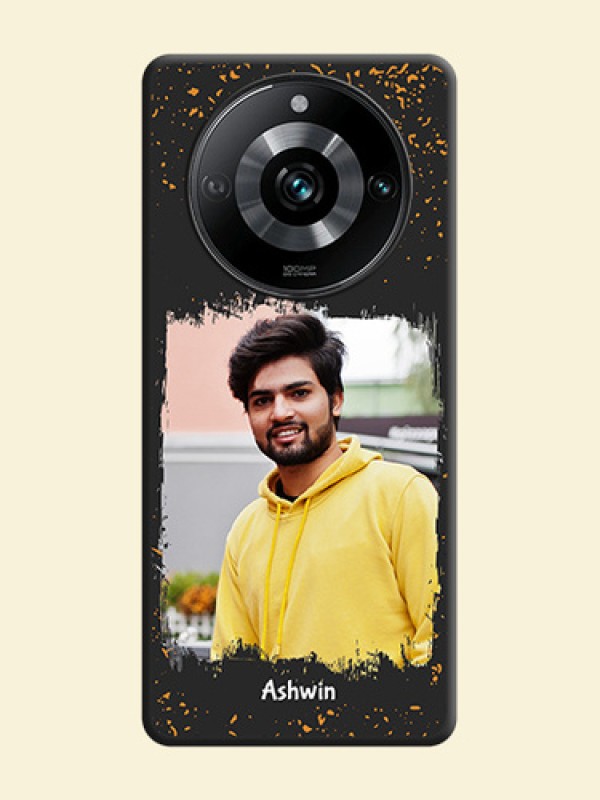 Spray Free Design - Photo on Space Black Soft Matte Phone Cover - Realme 11 Pro Plus 5G