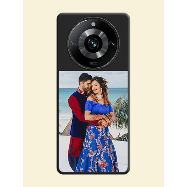 Image Upload With Space Black Color On Custom Soft Matte Mobile Back Cover - Realme 11 Pro Plus 5G Image Upload With Space Black Color On Custom Soft Matte Mobile Back Cover - Realme 11 Pro Plus 5G