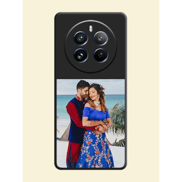 Image Upload With Space Black Color On Custom Soft Matte Mobile Back Cover - Realme 12 Pro 5G Image Upload With Space Black Color On Custom Soft Matte Mobile Back Cover - Realme 12 Pro 5G