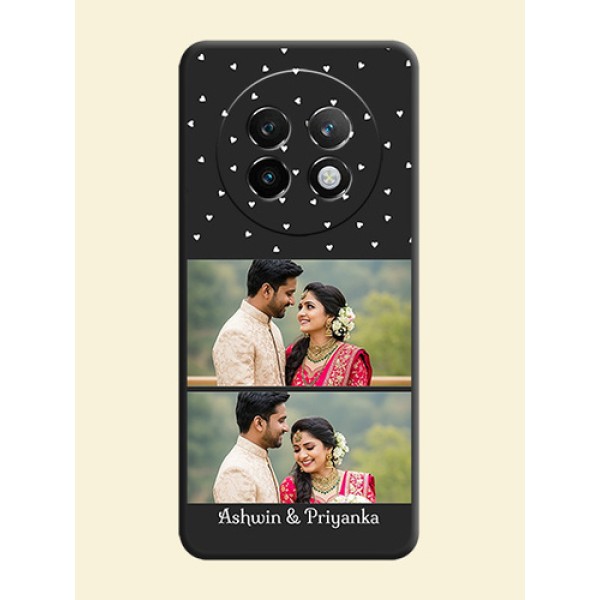 Miniature Love Symbols with Name On Space Black Custom Soft Matte Mobile Back Cover - Realme 13 Plus 5G Miniature Love Symbols with Name On Space Black Custom Soft Matte Mobile Back Cover - Realme 13 Plus 5G