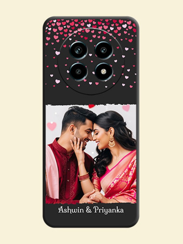 Fall in Love with Your Partner on Photo On Space Black Custom Soft Matte Mobile Back Cover - Realme 13 Pro 5G
