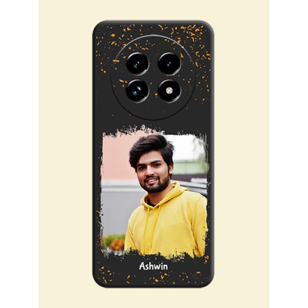 Spray Free Design on Photo On Space Black Custom Soft Matte Mobile Back Cover - Realme 13 Pro Plus 5G Spray Free Design on Photo On Space Black Custom Soft Matte Mobile Back Cover - Realme 13 Pro Plus 5G
