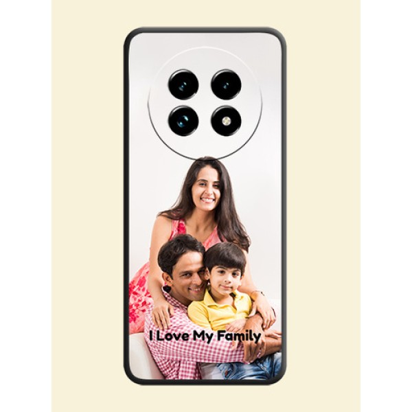 Full Single Pic Upload With Text On Space Black Custom Soft Matte Mobile Back Cover - Realme 13 Pro Plus 5G Full Single Pic Upload With Text On Space Black Custom Soft Matte Mobile Back Cover - Realme 13 Pro Plus 5G