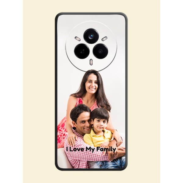 Full Single Pic Upload With Text On Space Black Custom Soft Matte Mobile Back Cover - Realme 14 Pro 5G Full Single Pic Upload With Text On Space Black Custom Soft Matte Mobile Back Cover - Realme 14 Pro 5G
