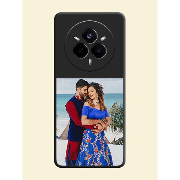 Image Upload With Space Black Color On Custom Soft Matte Mobile Back Cover - Realme 14 Pro 5G Image Upload With Space Black Color On Custom Soft Matte Mobile Back Cover - Realme 14 Pro 5G