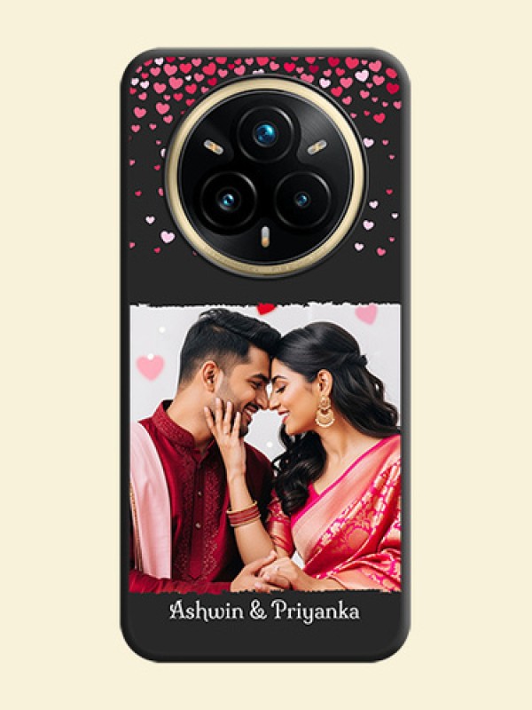 Fall in Love with Your Partner on Photo On Space Black Custom Soft Matte Mobile Back Cover - Realme 14 Pro Plus 5G