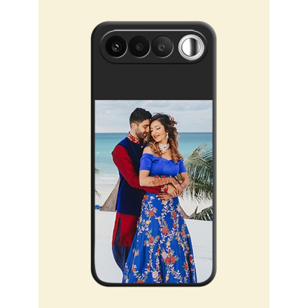 Image Upload With Space Black Color On Custom Soft Matte Mobile Back Cover - Realme 16 5G Image Upload With Space Black Color On Custom Soft Matte Mobile Back Cover - Realme 16 5G