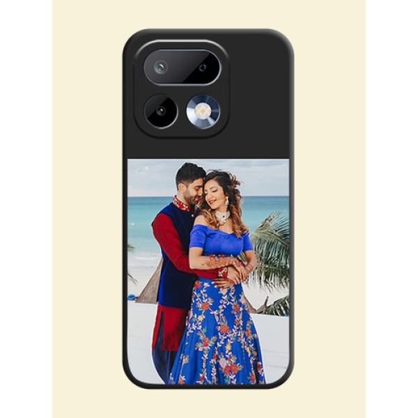 Image Upload With Space Black Color On Custom Soft Matte Mobile Back Cover - Realme 16 Pro 5G Image Upload With Space Black Color On Custom Soft Matte Mobile Back Cover - Realme 16 Pro 5G