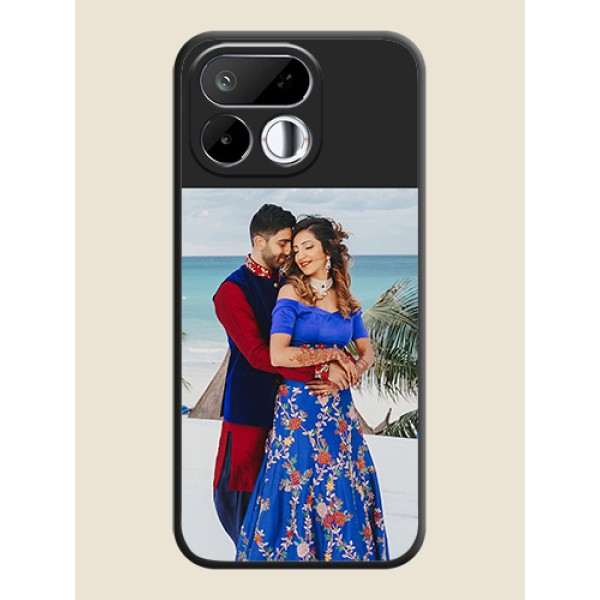Image Upload With Space Black Color On Custom Soft Matte Mobile Back Cover - Realme 16T 5G Image Upload With Space Black Color On Custom Soft Matte Mobile Back Cover - Realme 16T 5G