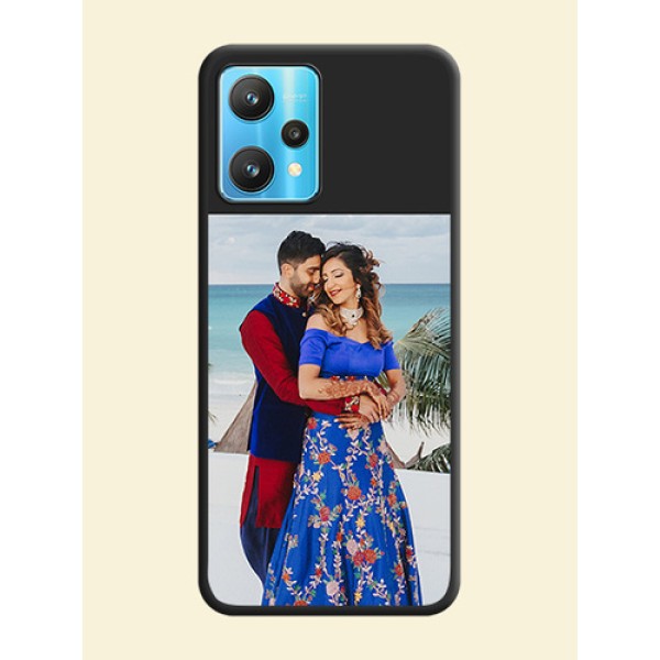 Image Upload With Space Black Color On Custom Soft Matte Mobile Back Cover - Realme 9 Pro 5G Image Upload With Space Black Color On Custom Soft Matte Mobile Back Cover - Realme 9 Pro 5G