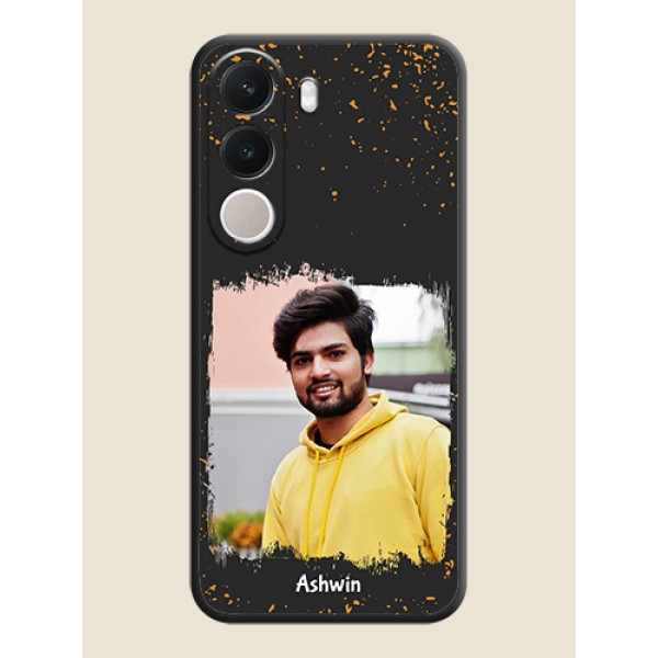 Spray Free Design on Photo On Space Black Custom Soft Matte Mobile Back Cover - Realme C100x Spray Free Design on Photo On Space Black Custom Soft Matte Mobile Back Cover - Realme C100x