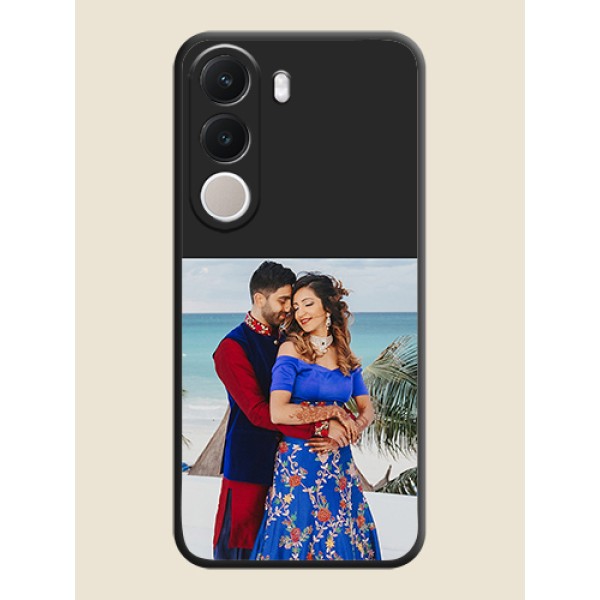Image Upload With Space Black Color On Custom Soft Matte Mobile Back Cover - Realme C100x Image Upload With Space Black Color On Custom Soft Matte Mobile Back Cover - Realme C100x