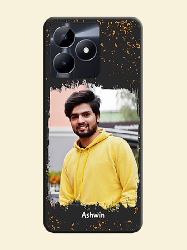 Spray Free Design - Photo on Space Black Soft Matte Phone Cover - Realme C53