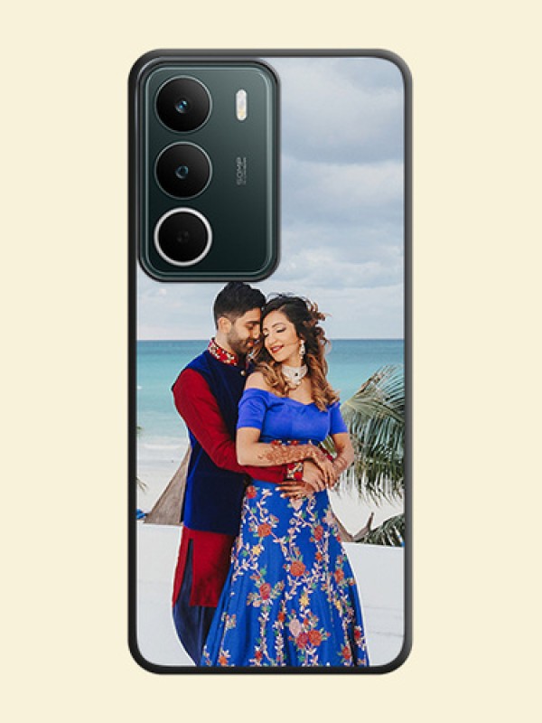 Full Single Pic Upload On Space Black Custom Soft Matte Mobile Back Cover - Realme C71 5G