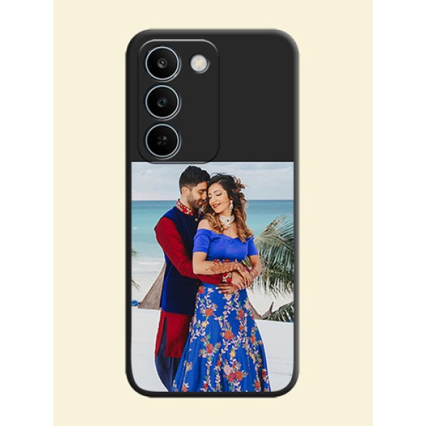 Image Upload With Space Black Color On Custom Soft Matte Mobile Back Cover - Realme C83 5G Image Upload With Space Black Color On Custom Soft Matte Mobile Back Cover - Realme C83 5G
