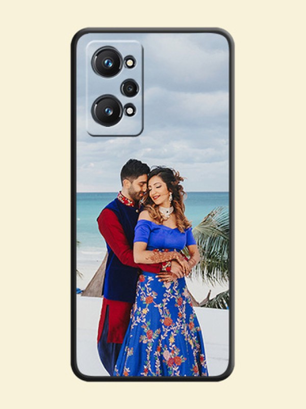 Full Single Pic Upload On Space Black Personalized Soft Matte Phone Covers -Realme Gt Neo 2 5G