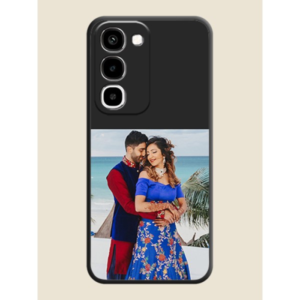 Image Upload With Space Black Color On Custom Soft Matte Mobile Back Cover - Realme Narzo 100x 5G Image Upload With Space Black Color On Custom Soft Matte Mobile Back Cover - Realme Narzo 100x 5G