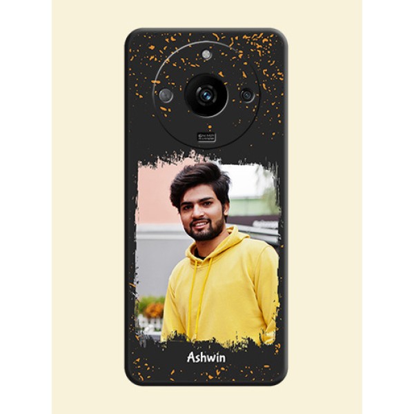 Spray Free Design - Photo on Space Black Soft Matte Phone Cover - Realme Narzo 60 5G Spray Free Design - Photo on Space Black Soft Matte Phone Cover - Realme Narzo 60 5G