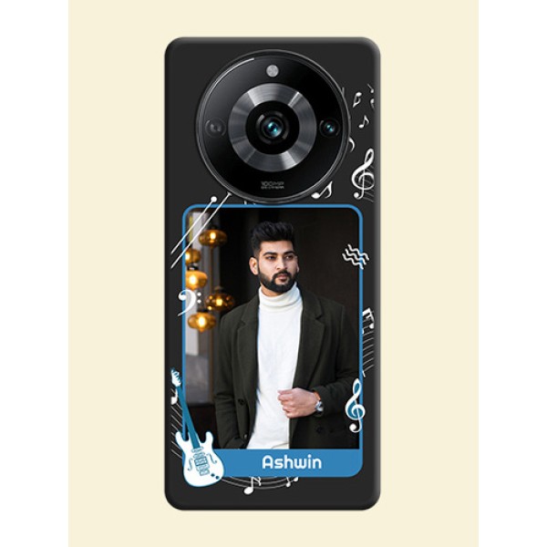 Musical Theme Design with Text - Photo on Space Black Soft Matte Mobile Case - Narzo 60 Pro 5G Musical Theme Design with Text - Photo on Space Black Soft Matte Mobile Case - Narzo 60 Pro 5G