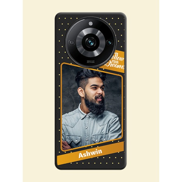 Follow Your Dreams with White Dots on Space Black Custom Soft Matte Phone Cases - Narzo 60 Pro 5G Follow Your Dreams with White Dots on Space Black Custom Soft Matte Phone Cases - Narzo 60 Pro 5G