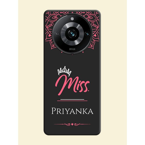 Mrs Name with Floral Design on Space Black Personalized Soft Matte Phone Covers - Narzo 60 Pro 5G Mrs Name with Floral Design on Space Black Personalized Soft Matte Phone Covers - Narzo 60 Pro 5G