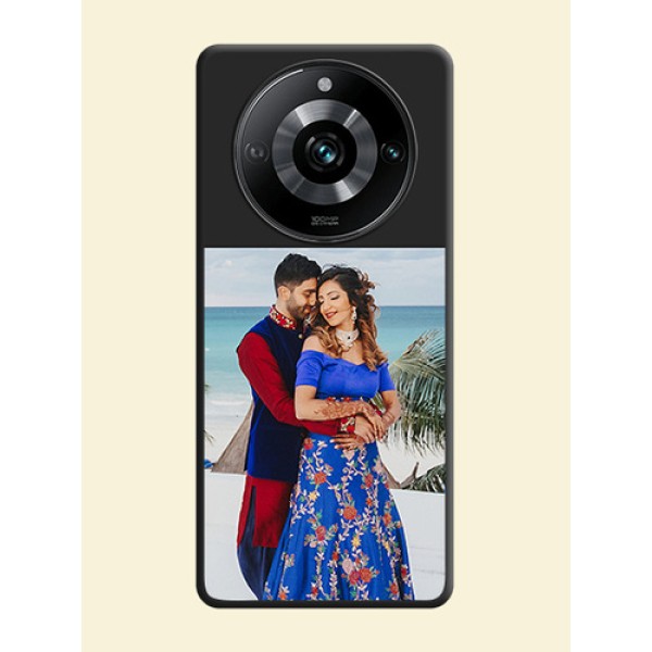 Image Upload With Space Black Color On Custom Soft Matte Mobile Back Cover - Realme Narzo 60 Pro 5G Image Upload With Space Black Color On Custom Soft Matte Mobile Back Cover - Realme Narzo 60 Pro 5G