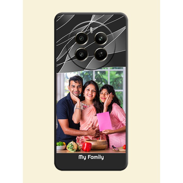 Mixed Wave Lines - Photo on Space Black Soft Matte Mobile Cover - Narzo 70 Pro 5G Mixed Wave Lines - Photo on Space Black Soft Matte Mobile Cover - Narzo 70 Pro 5G