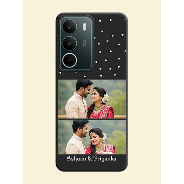 Miniature Love Symbols with Name On Space Black Custom Soft Matte Mobile Back Cover - Narzo 80 Lite Miniature Love Symbols with Name On Space Black Custom Soft Matte Mobile Back Cover - Narzo 80 Lite