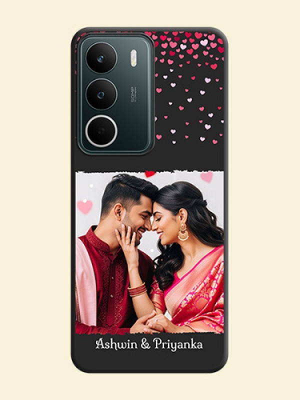 Fall in Love with Your Partner on Photo On Space Black Custom Soft Matte Mobile Back Cover - Narzo 80 Lite