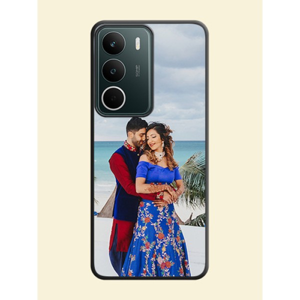 Full Single Pic Upload On Space Black Custom Soft Matte Mobile Back Cover - Narzo 80 Lite Full Single Pic Upload On Space Black Custom Soft Matte Mobile Back Cover - Narzo 80 Lite