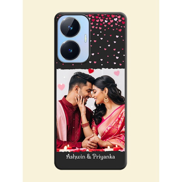 Fall in Love with Your Partner  on Photo on Space Black Soft Matte Phone Cover - Realme Narzo N55