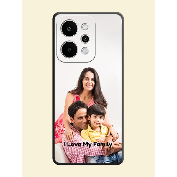 Full Single Pic Upload With Text On Space Black Custom Soft Matte Mobile Back Cover - Realme Narzo Power 5G Full Single Pic Upload With Text On Space Black Custom Soft Matte Mobile Back Cover - Realme Narzo Power 5G