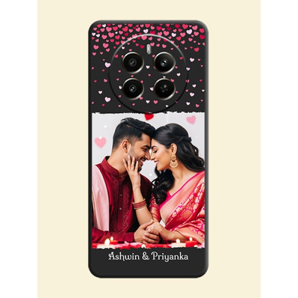 Fall in Love with Your Partner - Photo on Space Black Soft Matte Phone Cover - Realme P1 5G Fall in Love with Your Partner - Photo on Space Black Soft Matte Phone Cover - Realme P1 5G