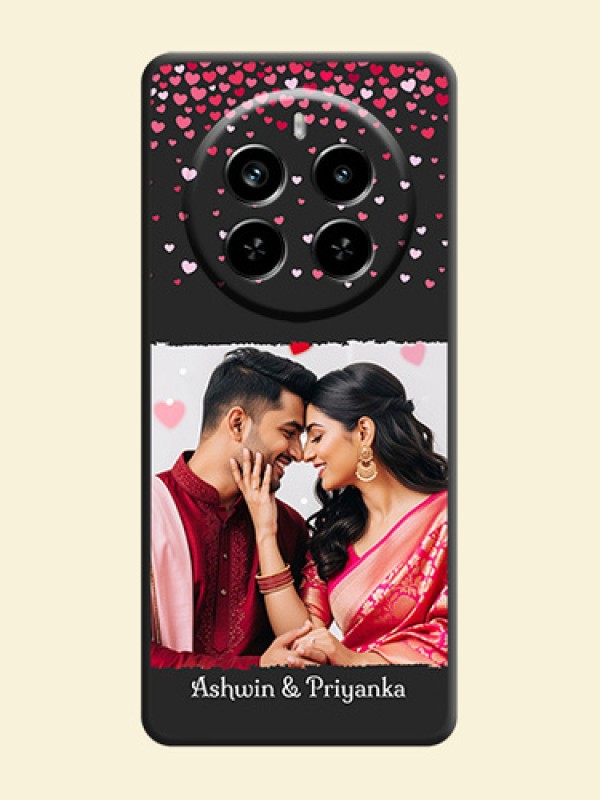 Fall in Love with Your Partner on Photo On Space Black Custom Soft Matte Mobile Back Cover - Realme P1 Pro 5G
