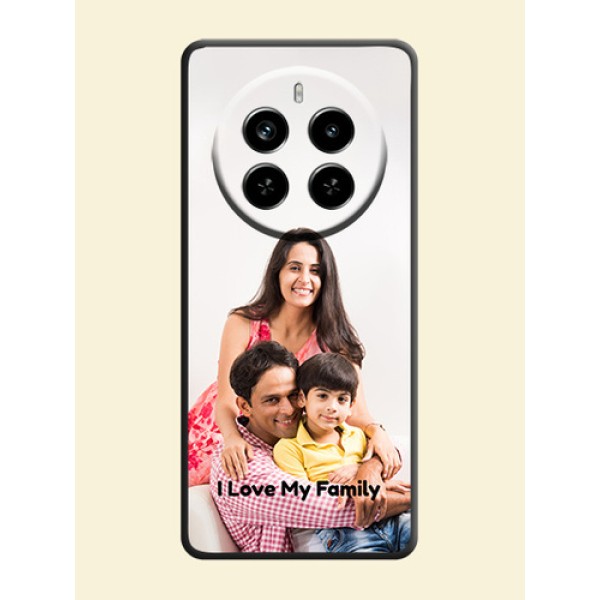 Full Single Pic Upload With Text On Space Black Custom Soft Matte Mobile Back Cover - Realme P1 Pro 5G Full Single Pic Upload With Text On Space Black Custom Soft Matte Mobile Back Cover - Realme P1 Pro 5G