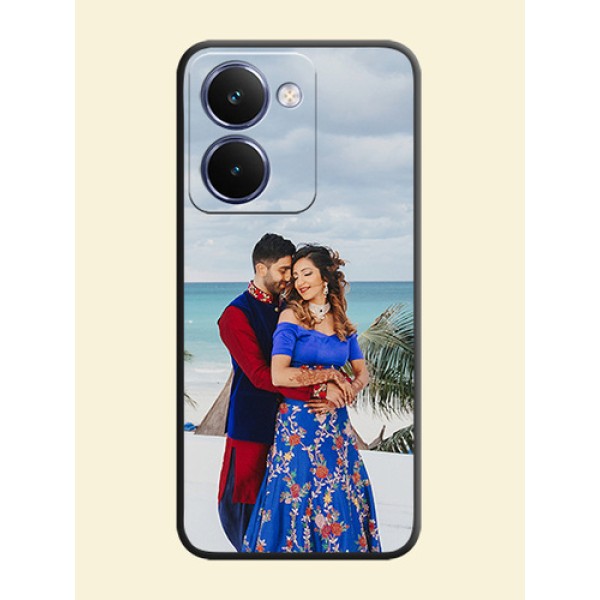 Full Single Pic Upload On Space Black Custom Soft Matte Mobile Back Cover - Realme P3 Ultra 5G Full Single Pic Upload On Space Black Custom Soft Matte Mobile Back Cover - Realme P3 Ultra 5G