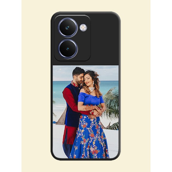 Image Upload With Space Black Color On Custom Soft Matte Mobile Back Cover - Realme P3 Ultra 5G Image Upload With Space Black Color On Custom Soft Matte Mobile Back Cover - Realme P3 Ultra 5G