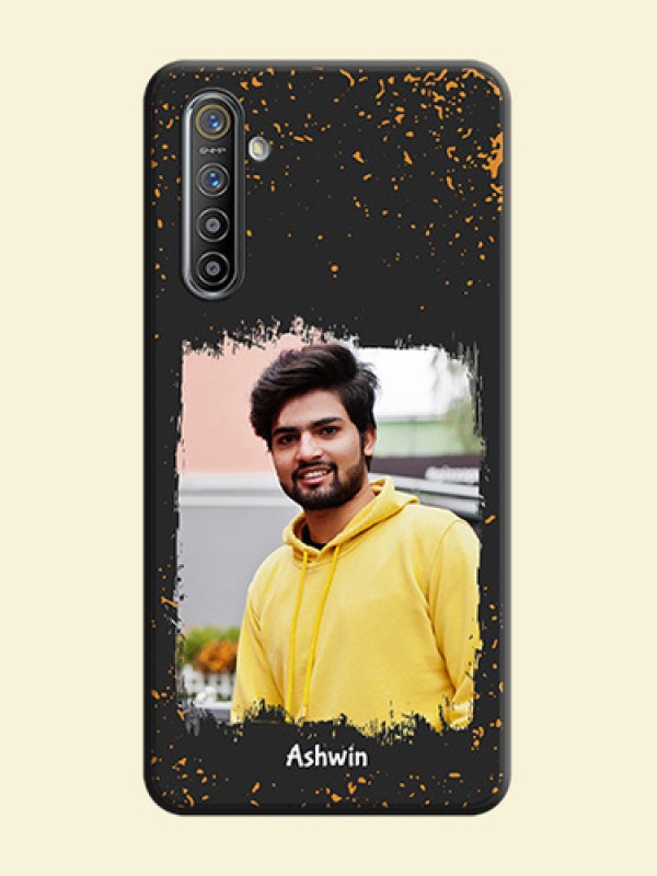 Spray Free Design - Photo on Space Black Soft Matte Phone Cover - Realme XT