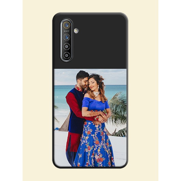 Image Upload With Space Black Color On Custom Soft Matte Mobile Back Cover - Realme Xt Image Upload With Space Black Color On Custom Soft Matte Mobile Back Cover - Realme Xt