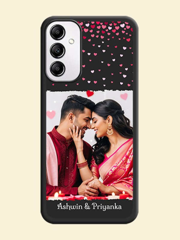 Fall in Love with Your Partner  - Photo on Space Black Soft Matte Phone Cover -Galaxy A14 4G