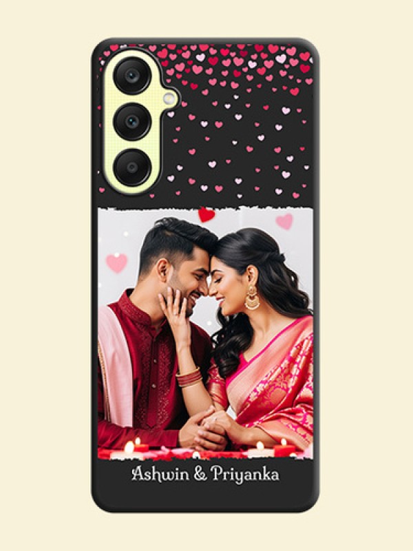 Fall in Love with Your Partner - Photo on Space Black Soft Matte Phone Cover - Galaxy A25 5G