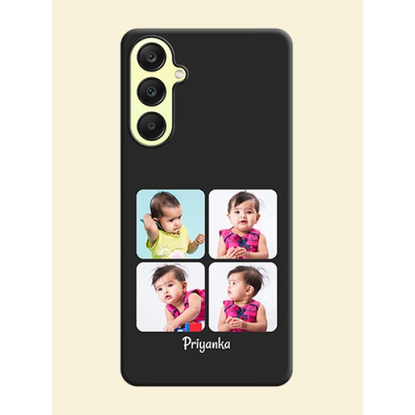 Floral Art with 6 Image Holder - Photo on Space Black Soft Matte Mobile Case - Galaxy A25 5G Floral Art with 6 Image Holder - Photo on Space Black Soft Matte Mobile Case - Galaxy A25 5G