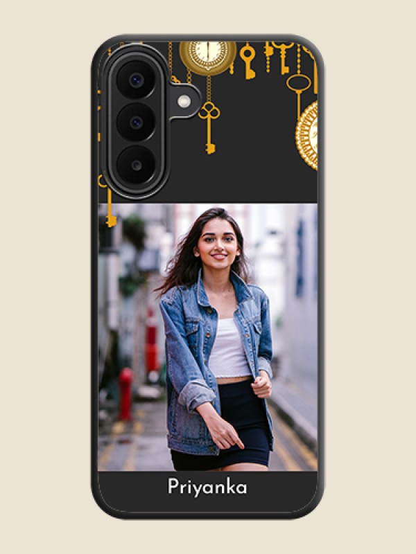 Decorative Design with Text On Space Black Custom Soft Matte Mobile Back Cover - Samsung Galaxy A27 5G