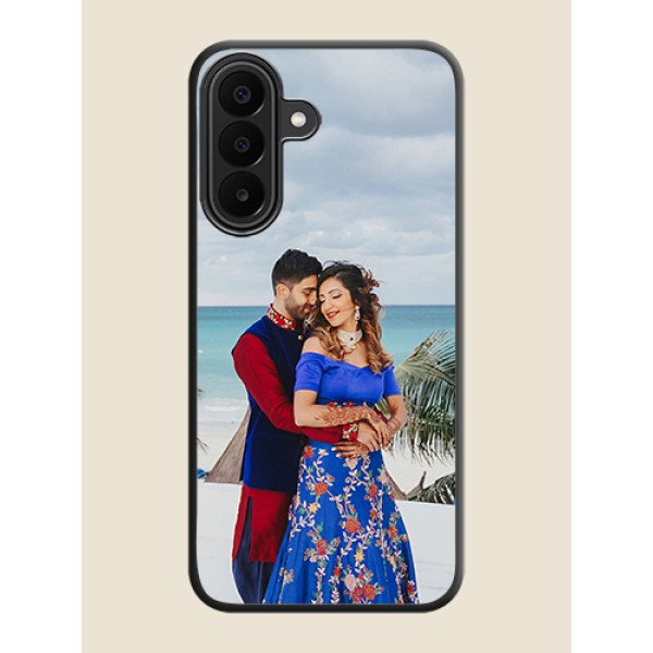 Full Single Pic Upload On Space Black Custom Soft Matte Mobile Back Cover - Samsung Galaxy A27 5G Full Single Pic Upload On Space Black Custom Soft Matte Mobile Back Cover - Samsung Galaxy A27 5G