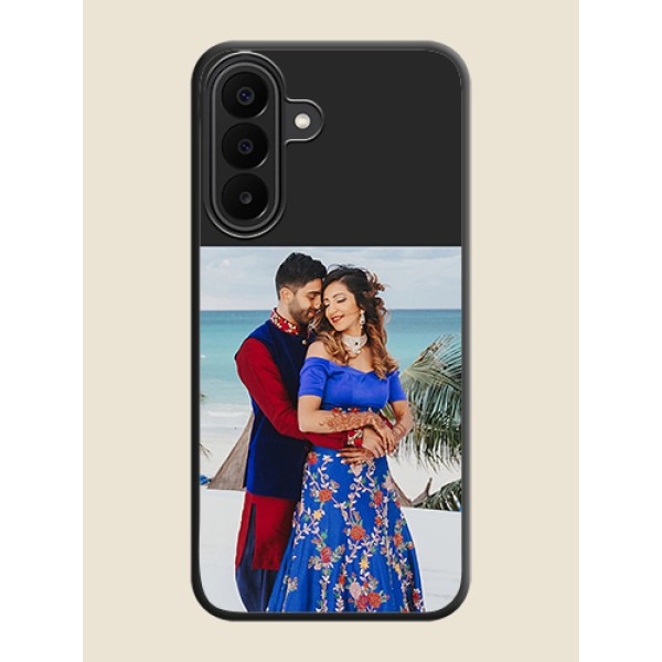Image Upload With Space Black Color On Custom Soft Matte Mobile Back Cover - Samsung Galaxy A27 5G Image Upload With Space Black Color On Custom Soft Matte Mobile Back Cover - Samsung Galaxy A27 5G