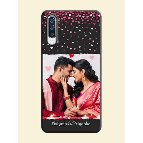 Fall in Love with Your Partner - Photo on Space Black Soft Matte Phone Cover - Galaxy A50S Fall in Love with Your Partner - Photo on Space Black Soft Matte Phone Cover - Galaxy A50S