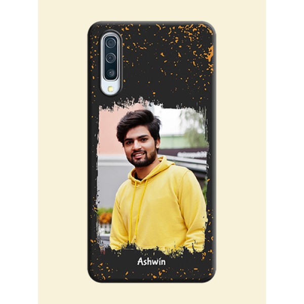 Spray Free Design - Photo on Space Black Soft Matte Phone Cover - Galaxy A50S Spray Free Design - Photo on Space Black Soft Matte Phone Cover - Galaxy A50S